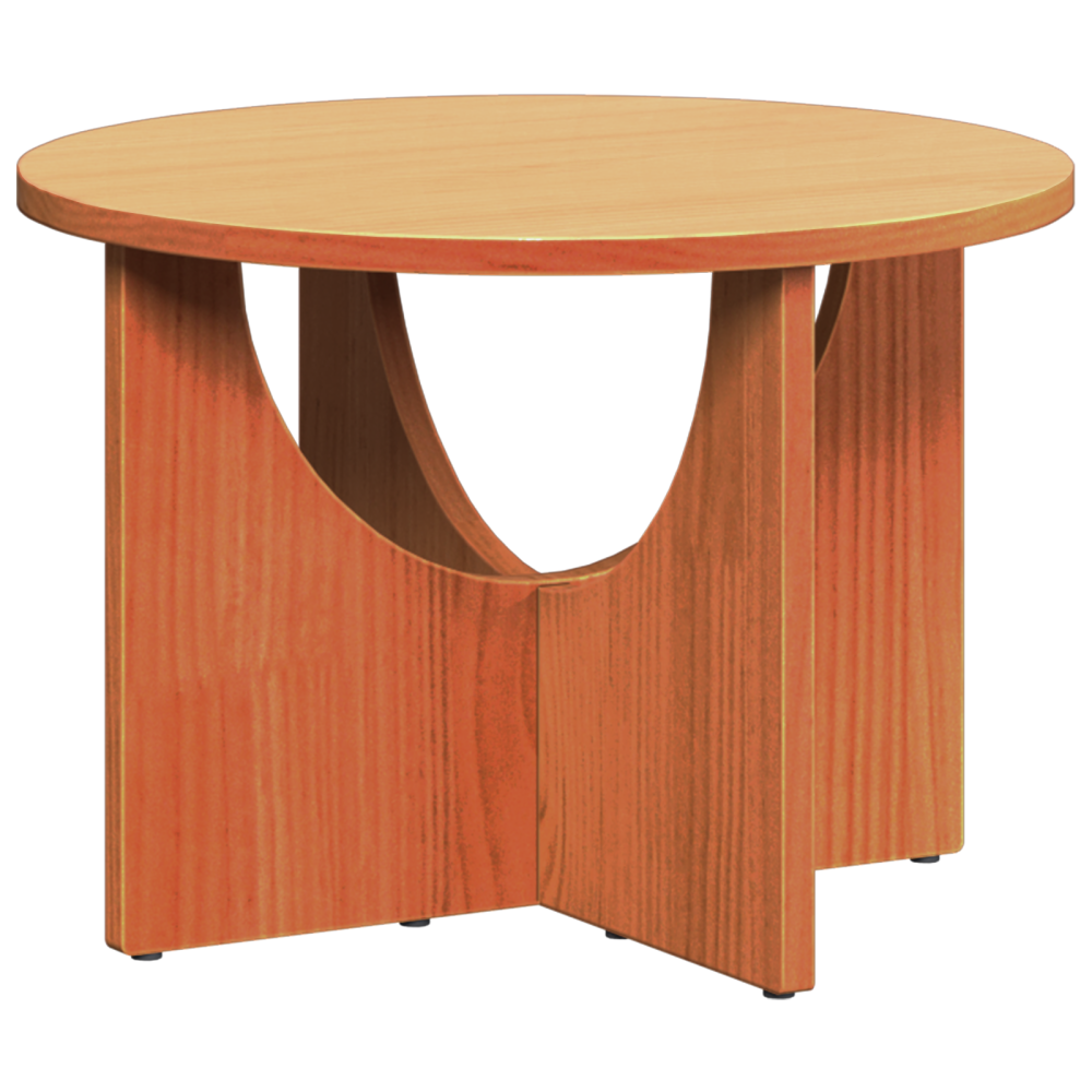 Produktbild för Kaffeebord Vaxbrun 50 x 50 x 35 cm Massiv furu