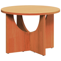 Produktbild för Kaffeebord Vaxbrun 50 x 50 x 35 cm Massiv furu