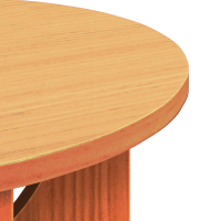 Produktbild för Kaffeebord Vaxbrun 50 x 50 x 35 cm Massiv furu