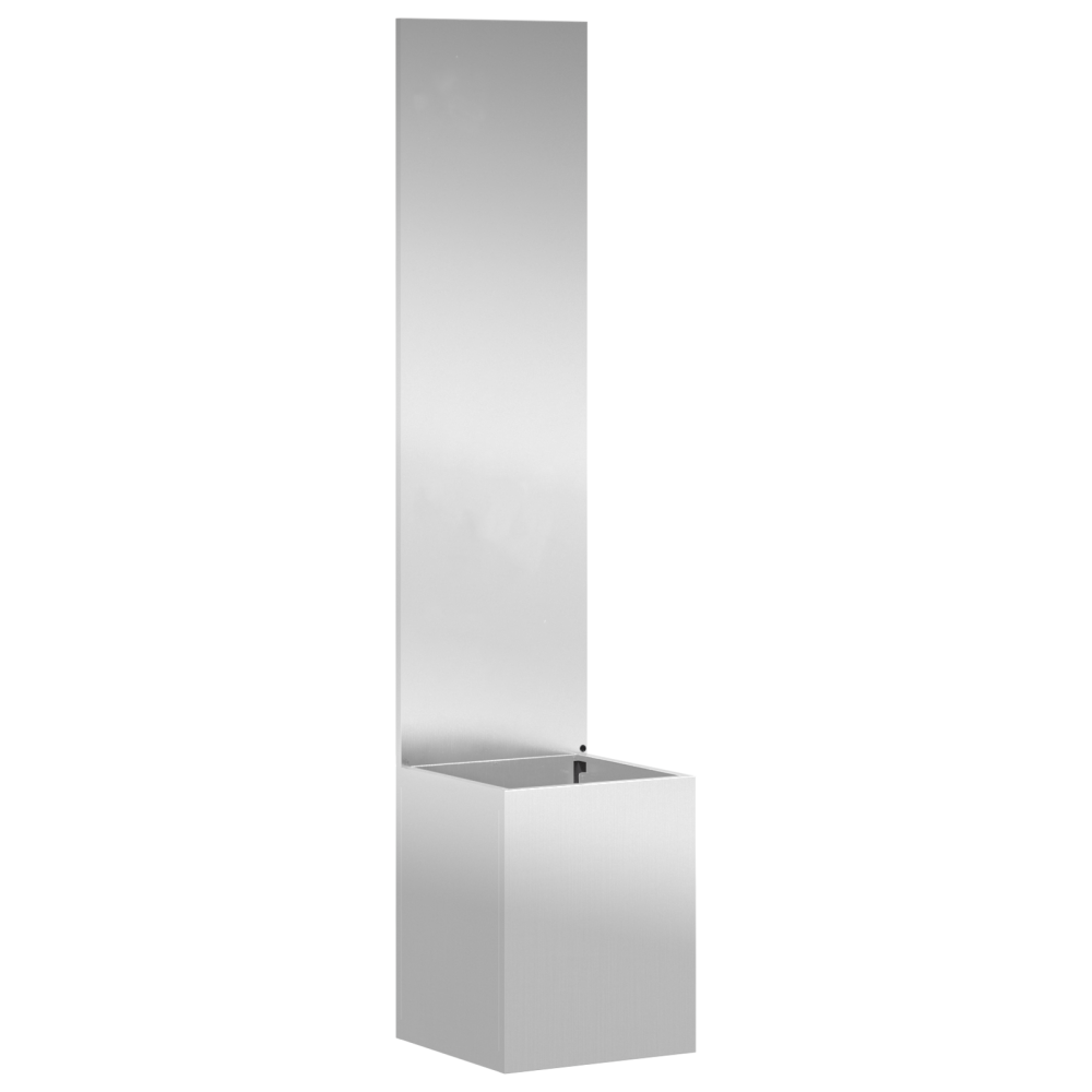 Produktbild för Trädgårds integritetsskärm Silver 32 x 150 cm Galvaniserat stål