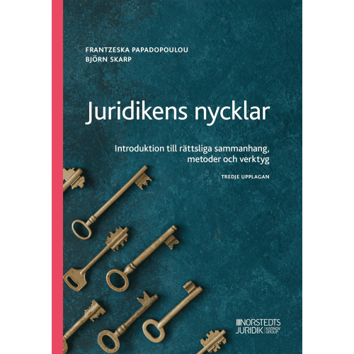 Frantzeska Papadopoulou Skarp Juridikens nycklar : introduktion till rättsliga sammanhang, metoder och verktyg (häftad)