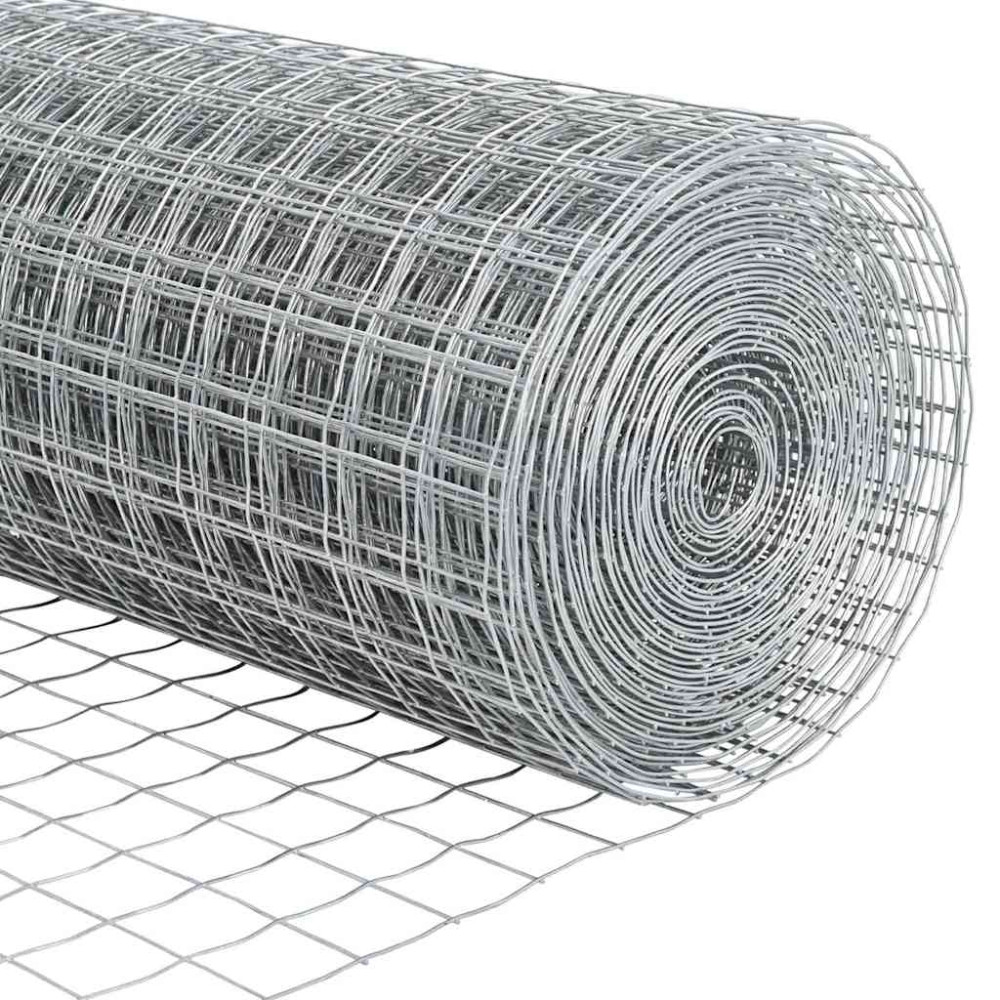 Produktbild för Utomhus Euro Zaorlarsgränd 25 x 0,4 m Galvaniserat stål Silver