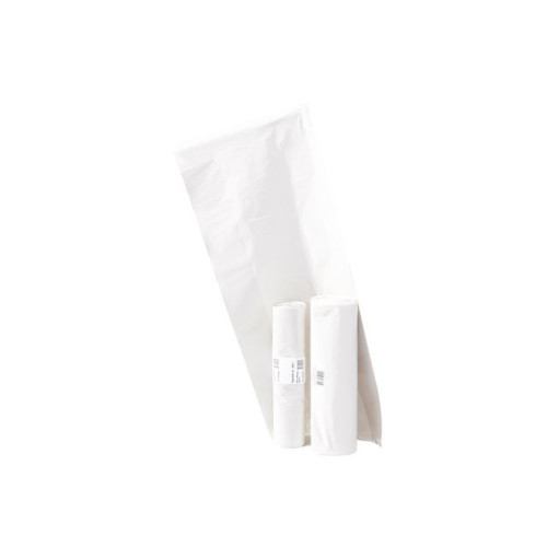 Polynova Plastsäck LD 60L 45my vit 25/rl