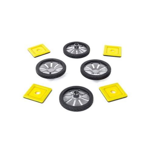 POLYDRON Polydron Magnetiskt hjulset 8/fp