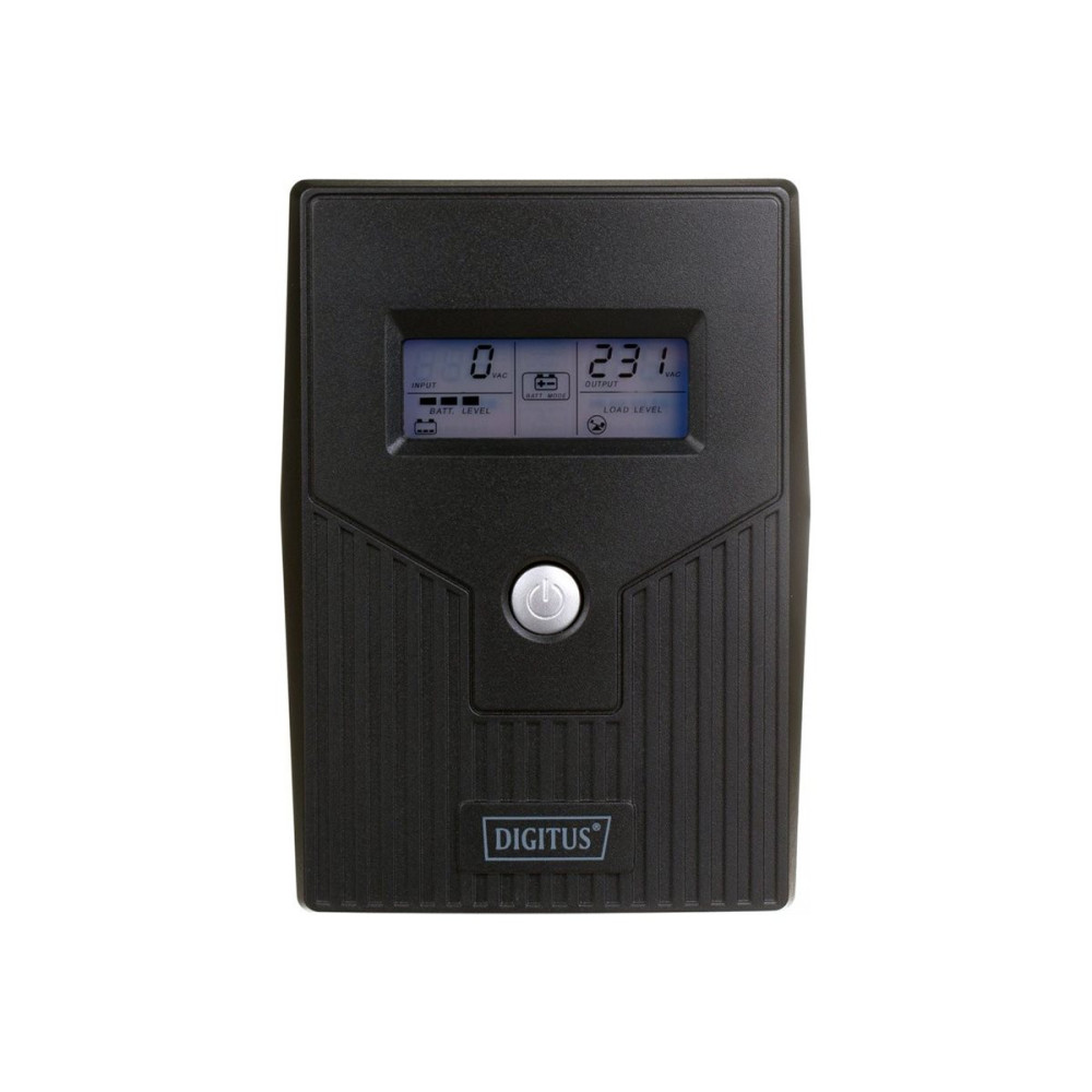 Produktbild för DIGITUS - UPS - linjeinteraktiv, LCD - 480 watt - 800 VA - 9 Ah