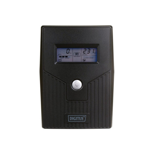Digitus DIGITUS - UPS - linjeinteraktiv, LCD - 480 watt - 800 VA - 9 Ah
