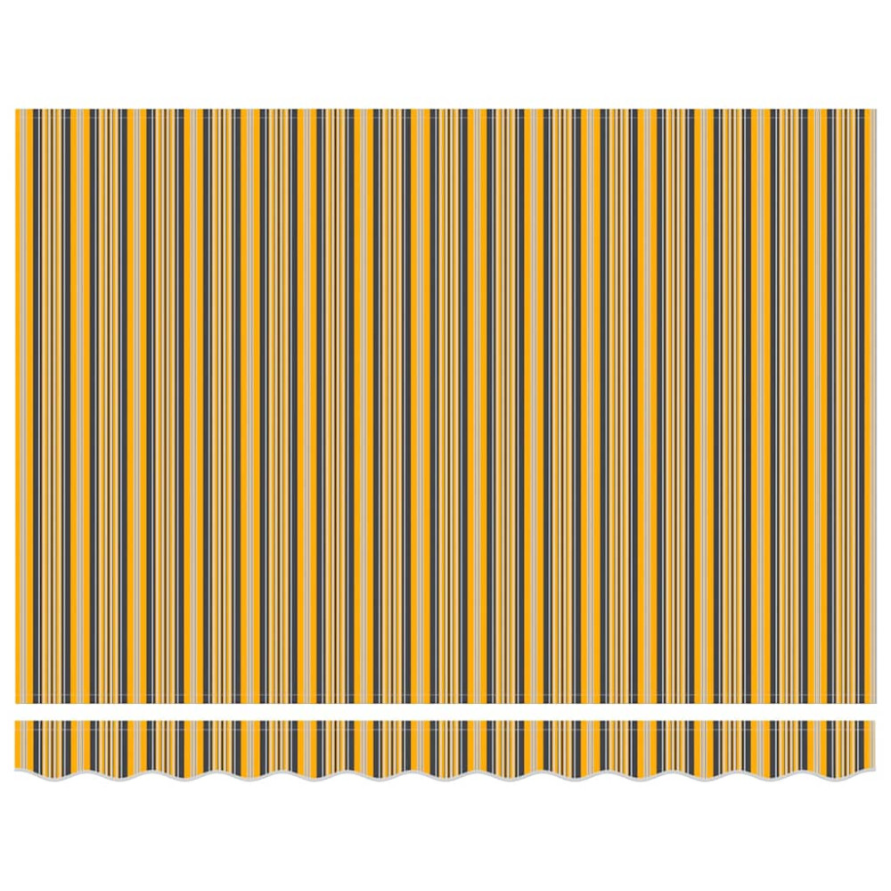 Produktbild för Utdragbar markis Flerfärgsdesign 350 x 250 cm