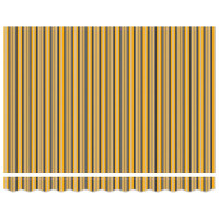 Produktbild för Utdragbar markis Flerfärgsdesign 350 x 250 cm