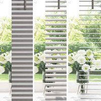 Produktbild för Persienner Silver 220 x 160 cm Aluminium