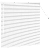Produktbild för Persienner Vit 130 x 125 cm Aluminium