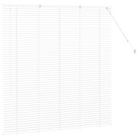 Produktbild för Persienner Vit 130 x 125 cm Aluminium
