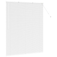Produktbild för Persienner Vit 175 x 140 cm Aluminium