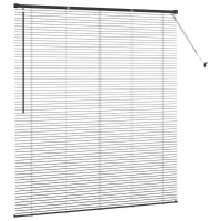Produktbild för Persienner Svart 175 x 160 cm Aluminium