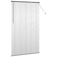 Produktbild för Persienner Svart 220 x 125 cm Aluminium
