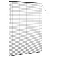 Produktbild för Persienner Svart 220 x 160 cm Aluminium