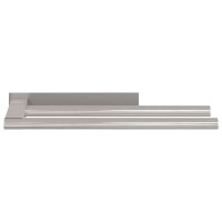 Produktbild för Handdukshållare Silver 40 x 9 x 4 cm Rostfritt stål