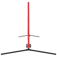 Produktbild för Tennis Nät Svart och Röd 396 x 92 x 87 cm Polyester