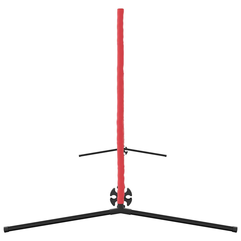 Produktbild för Tennis Nät Svart och Röd 494,5 x 90 x 87 cm Polyester
