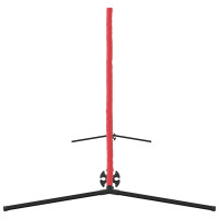 Produktbild för Tennis Nät Svart och Röd 494,5 x 90 x 87 cm Polyester