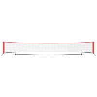 Produktbild för Tennis Nät Svart och Röd 595 x 90,5 x 87 cm Polyester