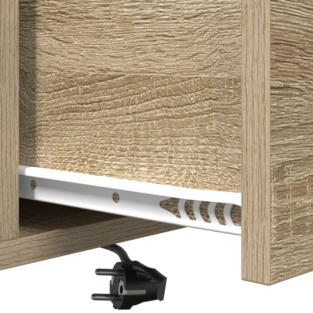 Produktbild för Nattduksbord 2 pcs Sonoma-ek 42 x 41 x 56 cm Konstruerat trä