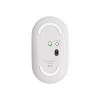 Produktbild för Logitech Pebble Mouse 2 M350s - mus - Bluetooth 5.2 LE - tonal white