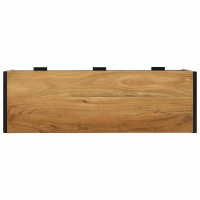Produktbild för TV-skåp med låda Brun 100 x 35 x 50 cm Massivt Akaciaträ