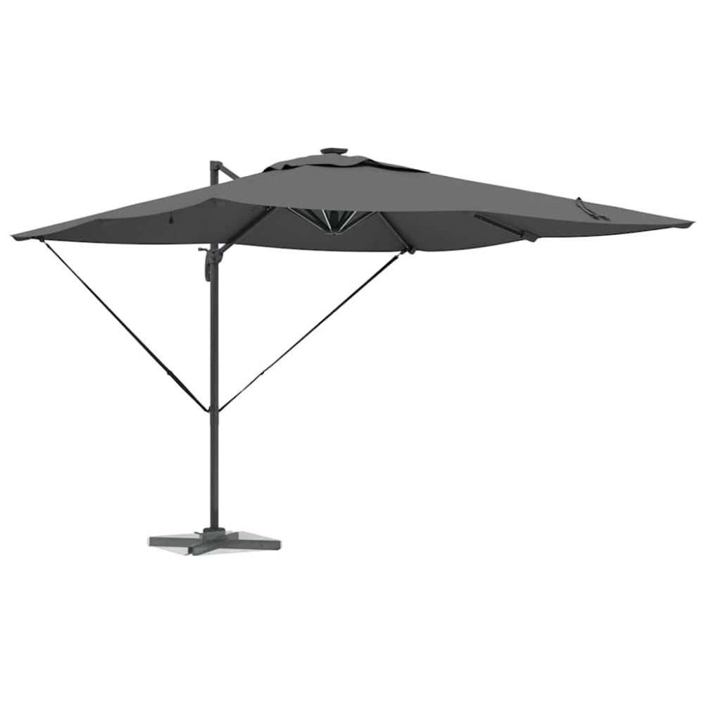 Produktbild för Parasoll Antracit 286 x 284 x 270 cm Aluminium och Polyester