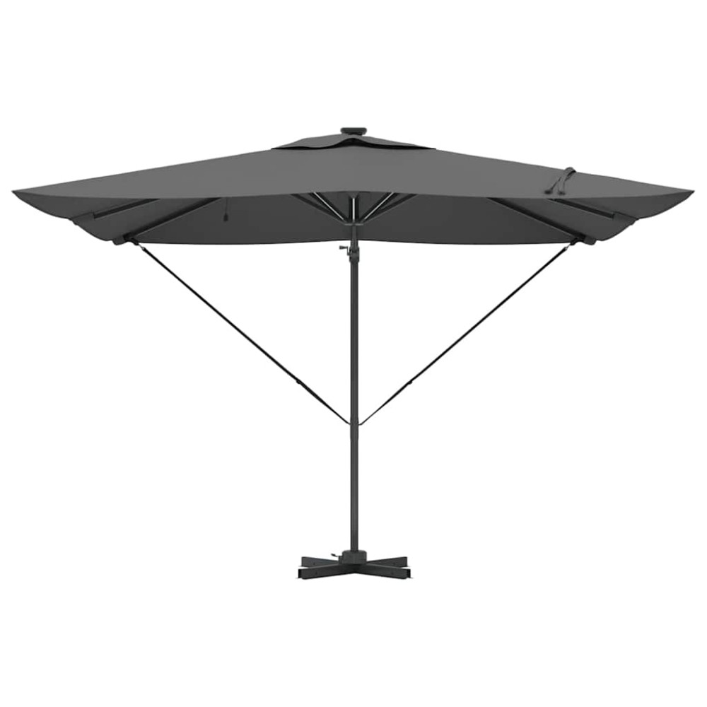 Produktbild för Parasoll Antracit 286 x 284 x 270 cm Aluminium och Polyester