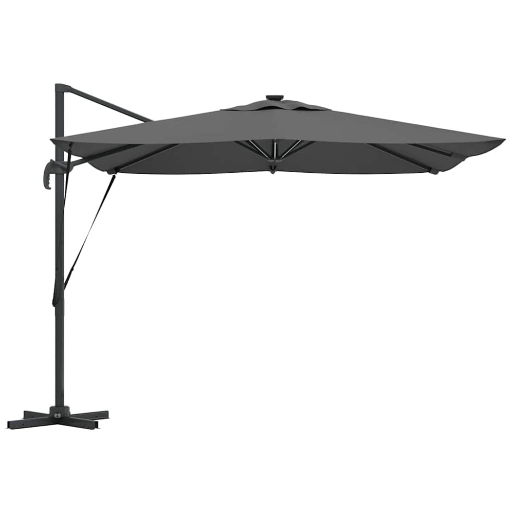 Produktbild för Parasoll Antracit 286 x 284 x 270 cm Aluminium och Polyester
