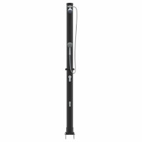 Produktbild för Utomhus Solardusch Svart 217 cm PVC och Aluminium