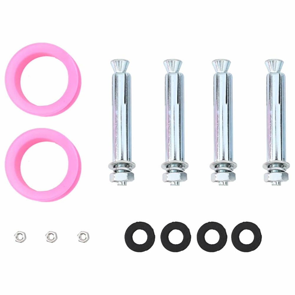 Produktbild för Utomhus Solardusch Svart 217 cm PVC och Aluminium