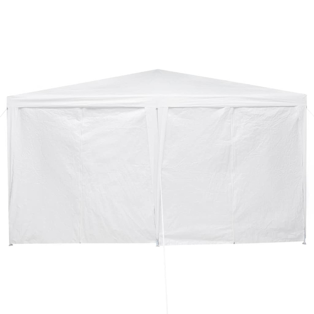 Produktbild för Partytält Vit 400 x 400 x 266 cm polyeten