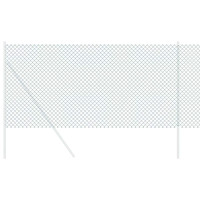 Produktbild för Kedjelänk Stängsel 10 x 1,4 m Stål Grön
