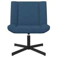 Produktbild för Skrivstol Blå 63 x 75 x 76 cm tyg