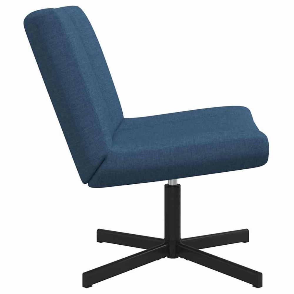 Produktbild för Skrivstol Blå 63 x 75 x 76 cm tyg