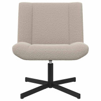 Produktbild för Skrivstol Ljusgrå 63 x 75 x 76 cm Sheepskin