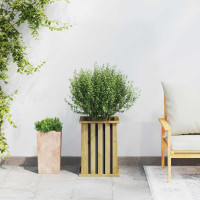 Produktbild för Plantlådor Brun 33 x 33 x 45 cm Impregnerat furuträ