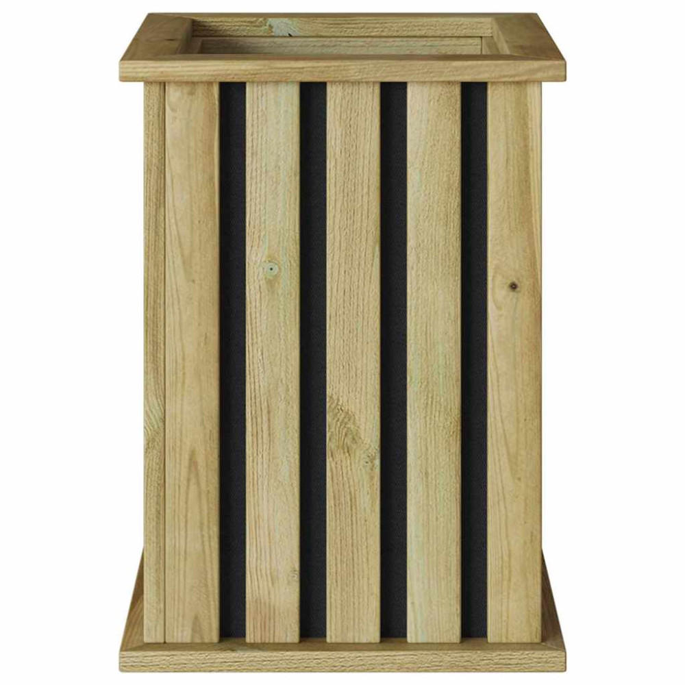 Produktbild för Plantlådor Brun 33 x 33 x 45 cm Impregnerat furuträ
