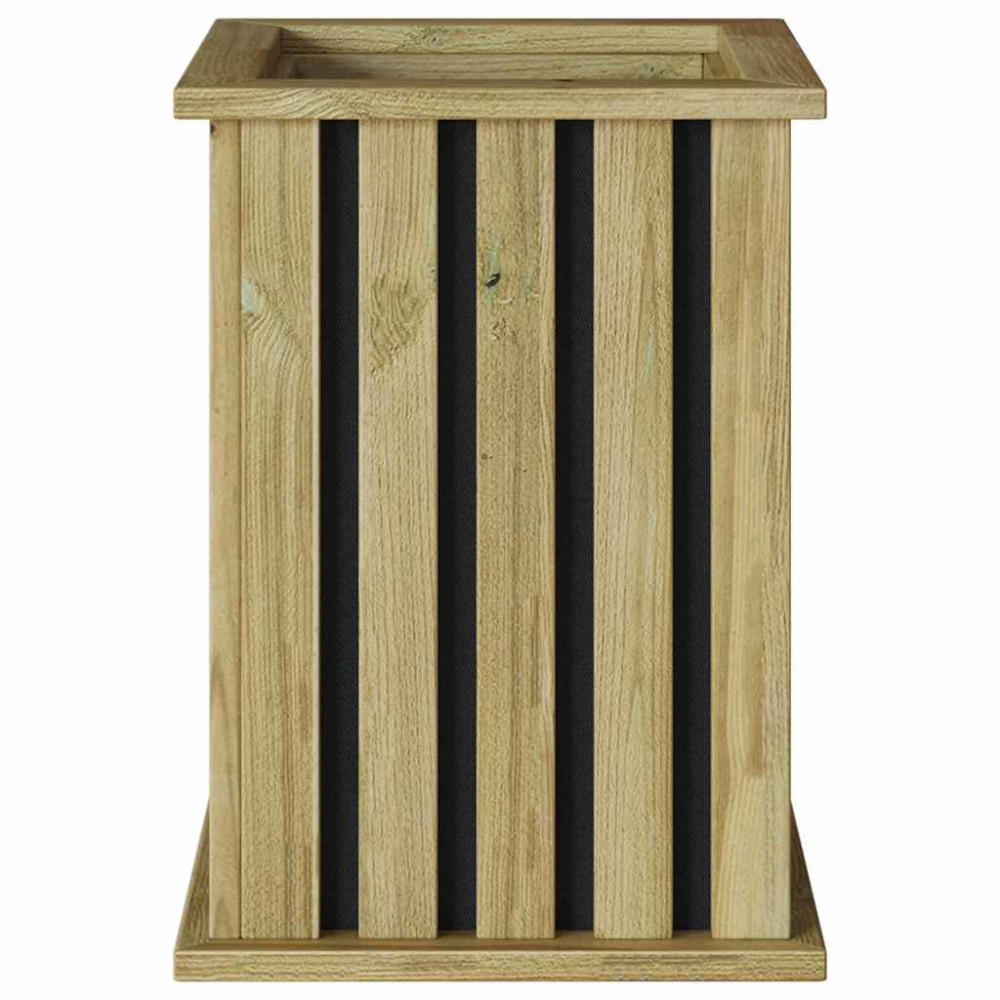 Produktbild för Plantlådor Brun 33 x 33 x 45 cm Impregnerat furuträ