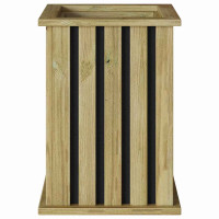 Produktbild för Plantlådor Brun 33 x 33 x 45 cm Impregnerat furuträ