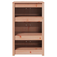 Produktbild för Köksskåp med hylla MEPPEL Brun Ek 55 x 55 x 92 cm Massiv furu