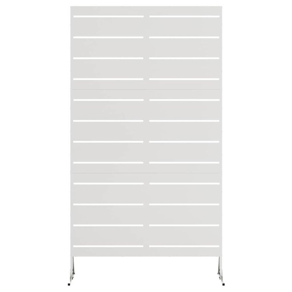 Produktbild för Avskärmningsskärm Grå 100 x 50 x 180 cm Stål