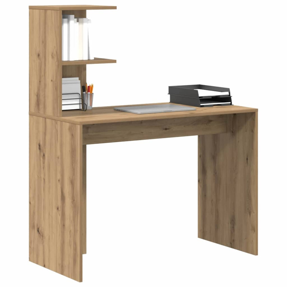 Produktbild för Skrivbord Artisan Ek 102 x 50 x 124 cm Konstruerat trä