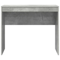 Produktbild för Skrivbord Betonggrå 90 x 40 x 76 cm