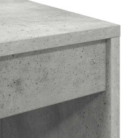 Produktbild för Skrivbord Betonggrå 90 x 40 x 76 cm