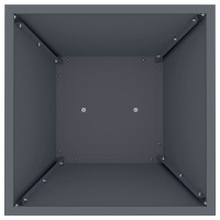 Produktbild för Pelarkrukor 2 pcs Antracit 35 x 35 x 73 cm