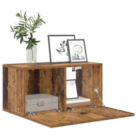 Produktbild för TV-bänkset 3 pcs Brun 60 x 30 x 30 cm Konstruerat trä