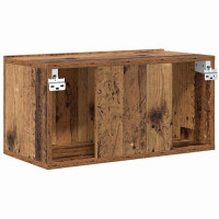 Produktbild för TV-bänkset 3 pcs Brun 60 x 30 x 30 cm Konstruerat trä