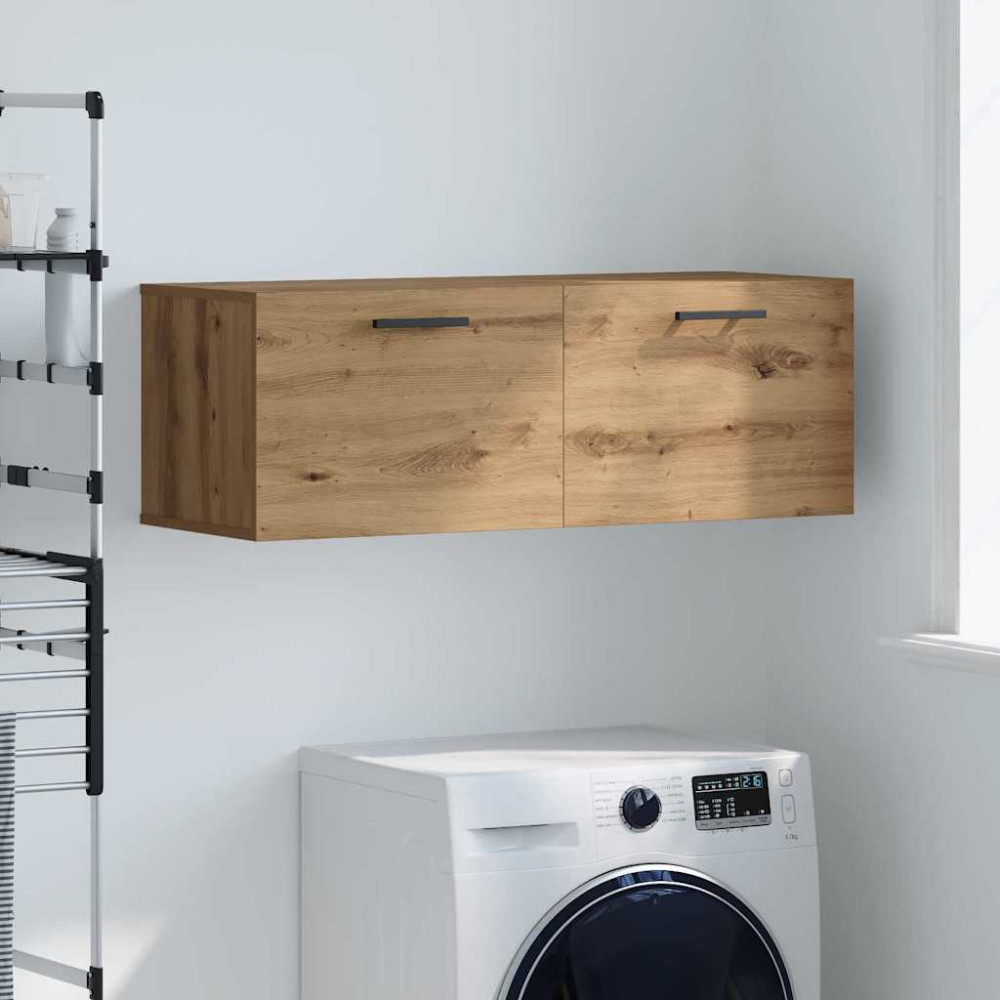 Produktbild för Väggskåp artisan ek 100 x 36.5 x 35 cm Konstruerat trä